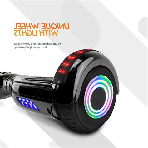 Led Wheels Hoverheart Hoover Boards Chrome Electric