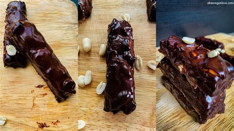 Easy Vegan Snickers No Bake Gluten Free YouTube