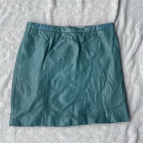 Gorman Leather Mini Skirt Purchased In 2015 Leather Depop