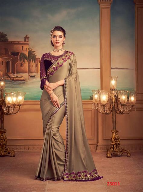 Tfh Silver Screen Vol To Series Silk Party Wear Sarees