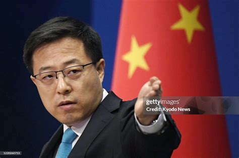 Chinese Foreign Ministry Spokesman Zhao Lijian Attends A Press News