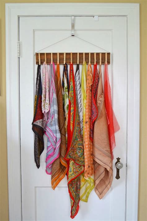 Six Easy Scarf Storage Ideas - Styled By BEC