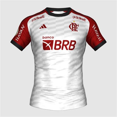 Flamengo Away Concept FIFA 23 Kit Creator Showcase