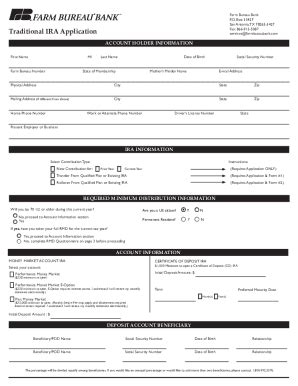 Fillable Online Traditional Ira Application Print Form Fax Email Print