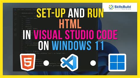 How To Set Up And Run HTML In Visual Studio Code On Windows 11 YouTube