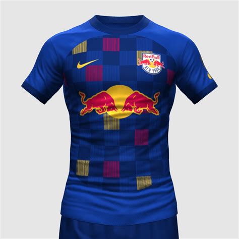 New York Red Bulls Away FIFA 23 Kit Creator Showcase