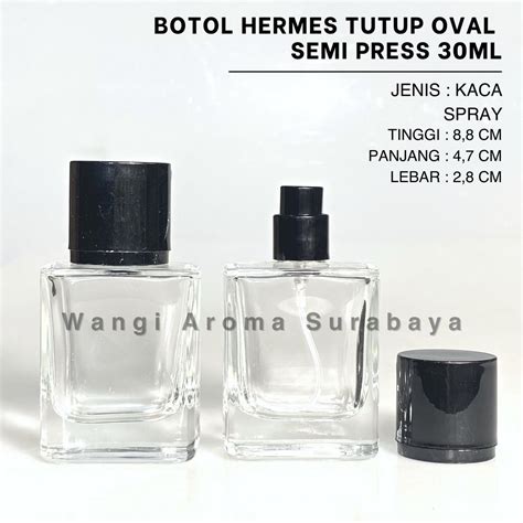 Jual Botol Parfum Hermes Ml Spray Semi Press Tutup Oval Botol