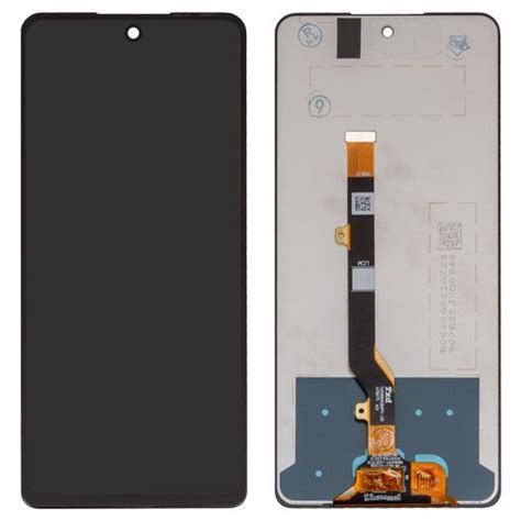 LCD Compatible With Tecno Pova 5 LH7n Spark 10 Pro Infinix Hot 30 Note 30 Black Without