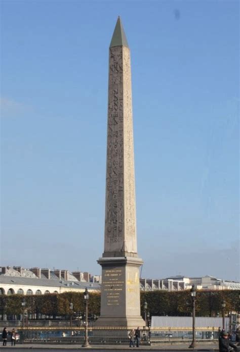 L Ob Lisque De La Place De La Concorde