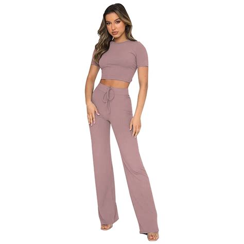 Pant Suits For Women Dressy Womens Solid Color High Elastic Shaping