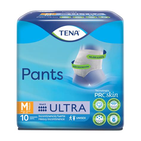 TENA Pants Ultra Medium Unisex Heavy Incontinence PROskin 10ct