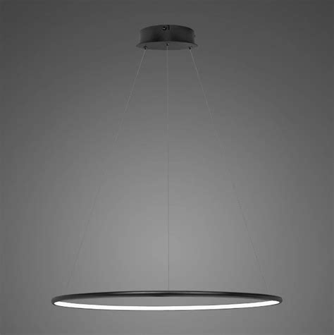 Czarna lampa wisząca Shape XL LED 3000K ściemnialna ardant pl