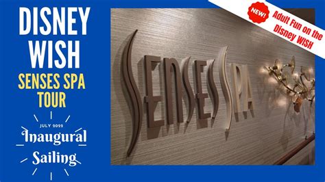 Disney Wish Senses Spa Full Walkthrough Adult Fun Disney Cruise Massage Rainforest