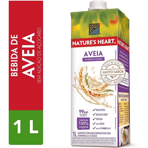 Bebida De Aveia 1l Natures Heart Ugami Mercado Natural