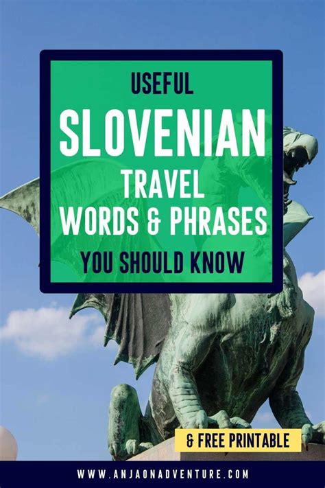 73+ Essential Slovenian Travel Phrases for your trip to Slovenia (2025)