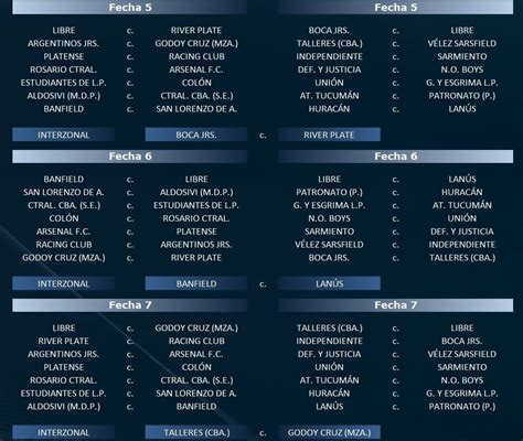 Liga Profesional Argentina 2024 Fixture Eudora Malinda