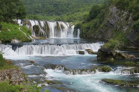 Bosnien Biha Und Der Una Nationalpark