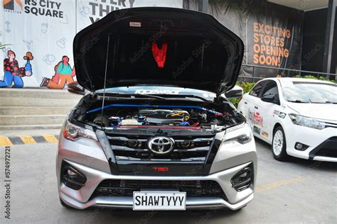 Toyota fortuner at wild rides in Cainta, Rizal, Philippines Stock Photo ...