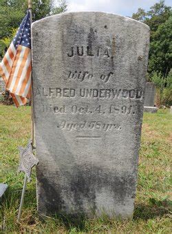 Julia Nunemaker Underwood 1833 1891 Mémorial Find a Grave