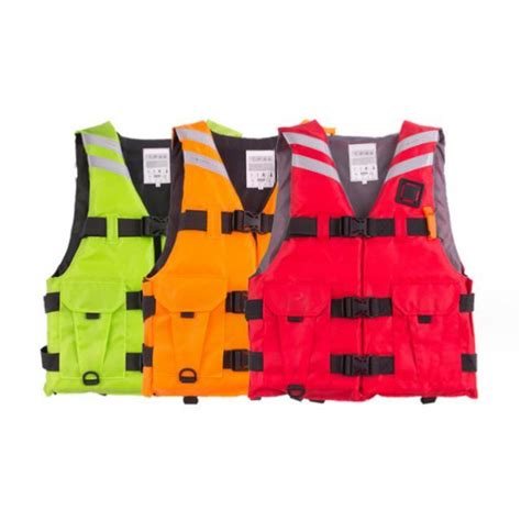 High Buoyancy 75n Oxford Water Safety Equipment Foam Life Jacket In