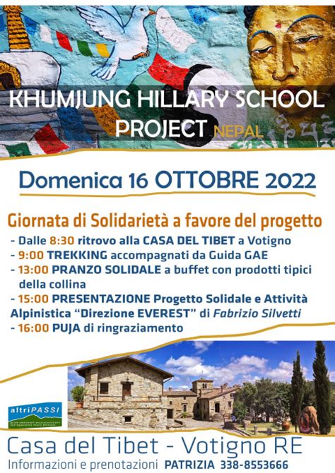 Domenica Solidale Alla Casa Del Tibet Csv Emilia Sede Di Reggio Emilia