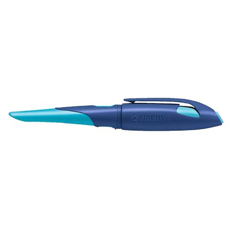 Stabilo Stylo Plume Easybirdy Stylo Ergonomique Rechargeable Bleu