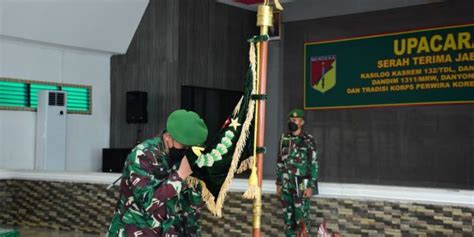 Danrem Tdl Brigjen Tni Farid Makruf Pimpin Sertijab Dandim