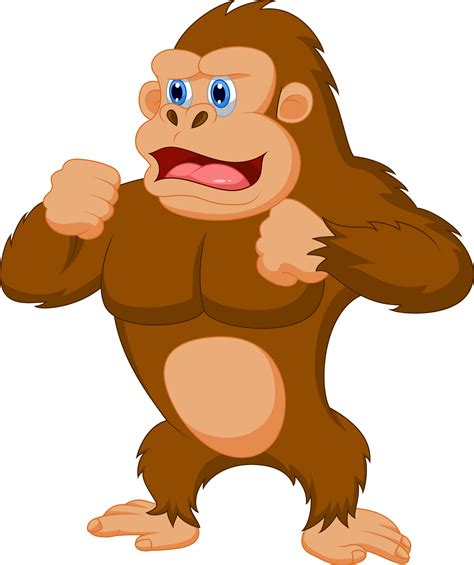 Cartoon Ape Clip Art