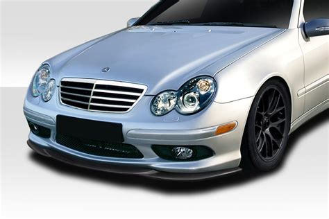 Mercedes C Class W Duraflex L Sport Front Lip Spoiler Pc