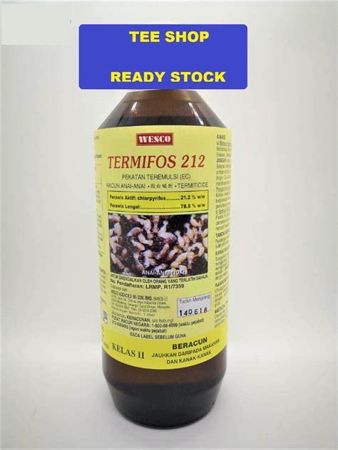 WESCO TERMIFOS 212 Termiticide Chemicide Insecticide Racun Serangga