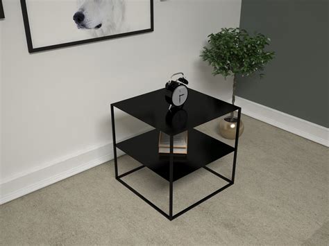 Black Metal Tablemodern Coffee Tablemetal Side Tablehome - Etsy