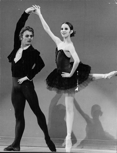 Dancer Michail Barysjnikov And Dancer Leslie Browne Vintage Photo