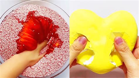 Colorful Slime Asmr Videos Most Satisfying Slime Sounds Compilation 1 Youtube