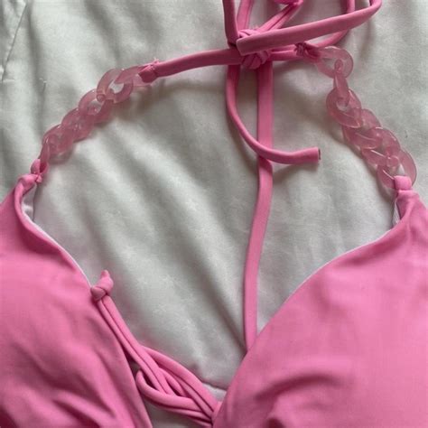 Women S Pink Bikini And Tankini Bottoms Depop