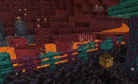 Карта Nether Survival Base Survival для Minecraft ModsMine