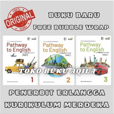 Jual Buku Pathway To English Kelas 1 2 3 10 11 12 SMA Erlangga