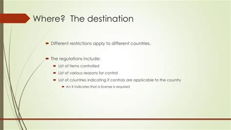 Ppt Export Controls Powerpoint Presentation Free Download Id 1629314