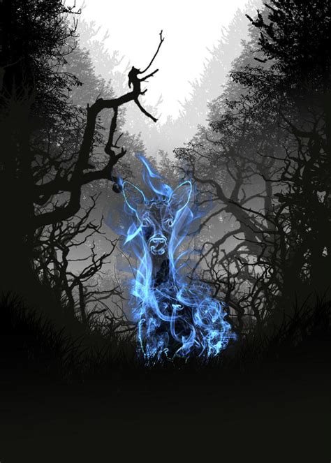 Snape's Patronus by apocalypticaboy on DeviantArt