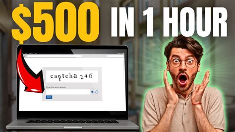 Earn Per Minute Typing Captchas Make Money Online Youtube