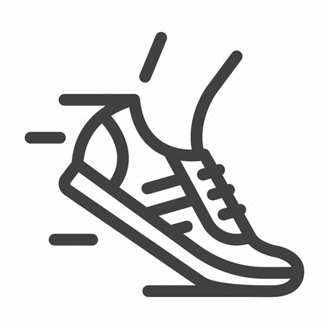 Fitness Gym Run Shoes Sport Training Icon Download On Iconfinder