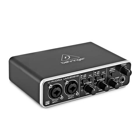 Behringer U PHORIA UMC202HD USB Audio Interface Gear4music