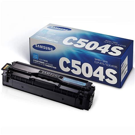 Samsung CLT C504S Original Cyan Toner Cartridge Toner Market