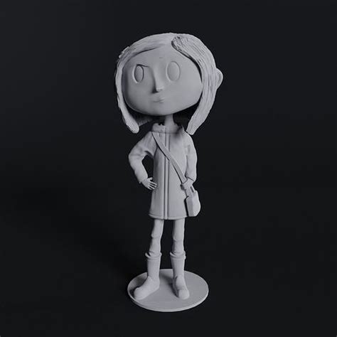 Coraline Girl 3d Model 3d Printable Cgtrader