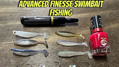 Advanced Finesse Swimbait Techniques And Rigging Youtube