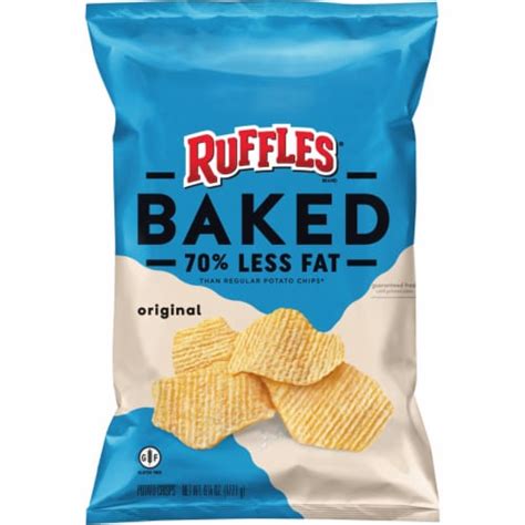 Ruffles® Baked Original Potato Chips, 6.25 oz - Harris Teeter