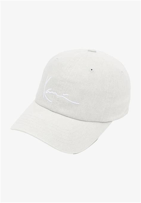 Karl Kani Signature Washed Cap Offwhite Zalandode