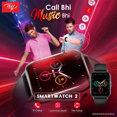 Itel Smartwatch 2 With BT Calling 1GS Launched In India Price Starts