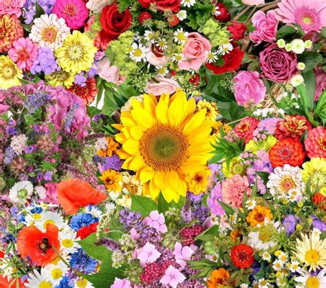 Flower Bouquets Jigsaw Puzzle Bloemen Boeket