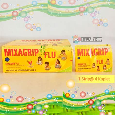 Jual Obat Mixagrip Flu Batuk Strip Shopee Indonesia