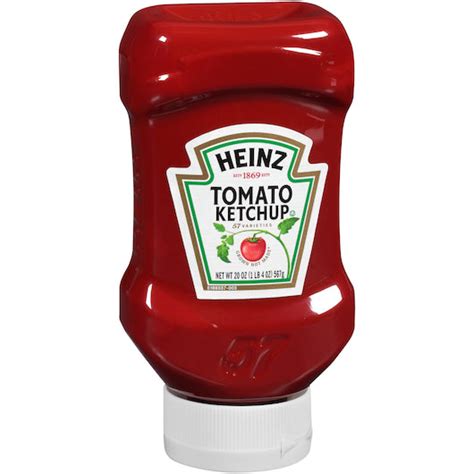 Heinz Foodservice Ketchup Bottle-15 lb.-1/Case MPN# 00013000051200 ...